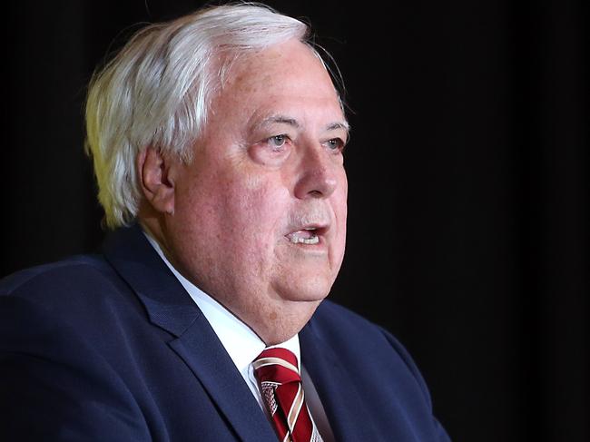 BRISBANE, AUSTRALIA - NewsWire Photos JULY 31, 2020. There was a press conference held at Sofitel Brisbane today by United Australia Party's Clive Palmer and Greg Dowling.Picture by Richard Gosling.