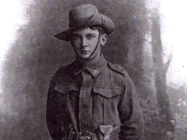 World War I soldier Percy Cook.