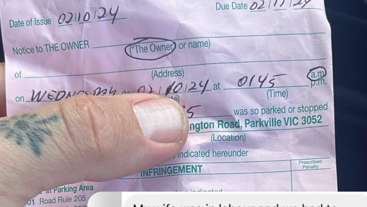 Shameful detail in hospital parking fine