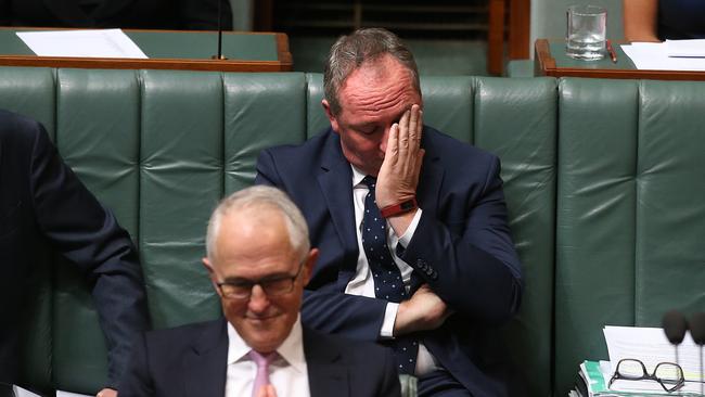 Barnaby Joyce will stick it out — including taking over as acting PM, a senior colleague says.