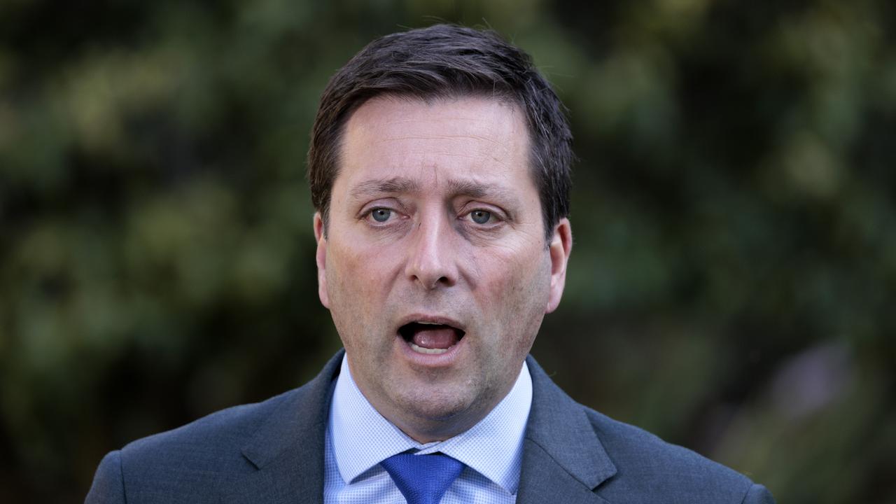 Matthew Guy says Victoria should introduce a gas reserve policy. Picture: NCA NewsWire / David Geraghty