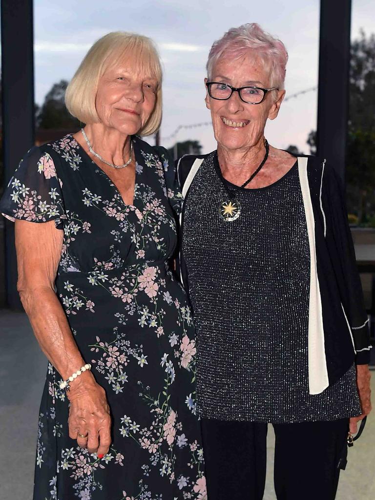 Lyn Broden and Kate McKee at the Fraser Coast Business &amp; Tourism Awards in Maryborough. Picture: Patrick Woods.