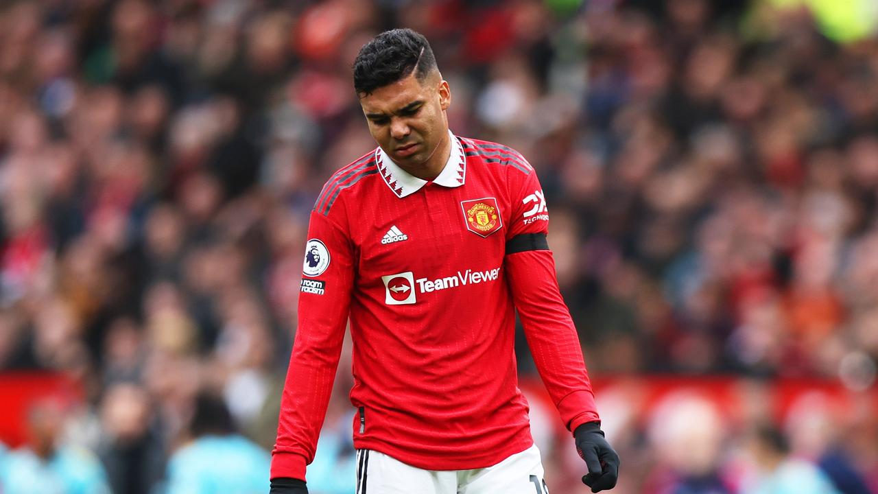 Casemiro sent off again, Man United held 0-0 by Southampton