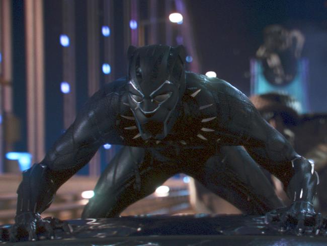 A scene from Marvel Studios' "Black Panther." The film is nominated for an Oscar for best picture. Picture: AP