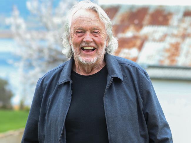 Legendary music artist Mike Brady released Up There Cazaly in 1979. Picture: Linda Higginson