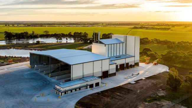 Orora's new $25m glass beneficiation plant in Kingsford, near Gawler. Picture: Supplied by Orora