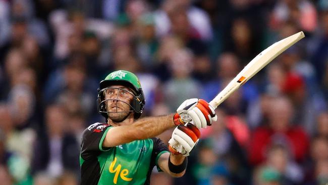 Glenn Maxwell hit out, and later lashed his side’s disappointing start to BBL07. Picture: Getty Images