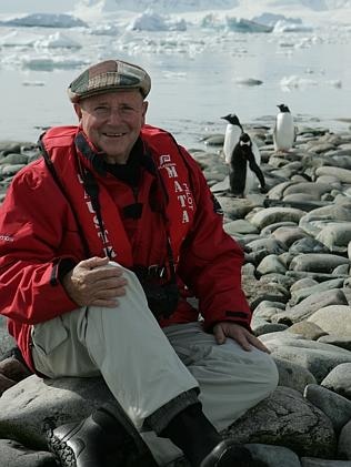  Dr Harry Cooper in Antarctica. Picture: Susan Sheeran, Channel 7 