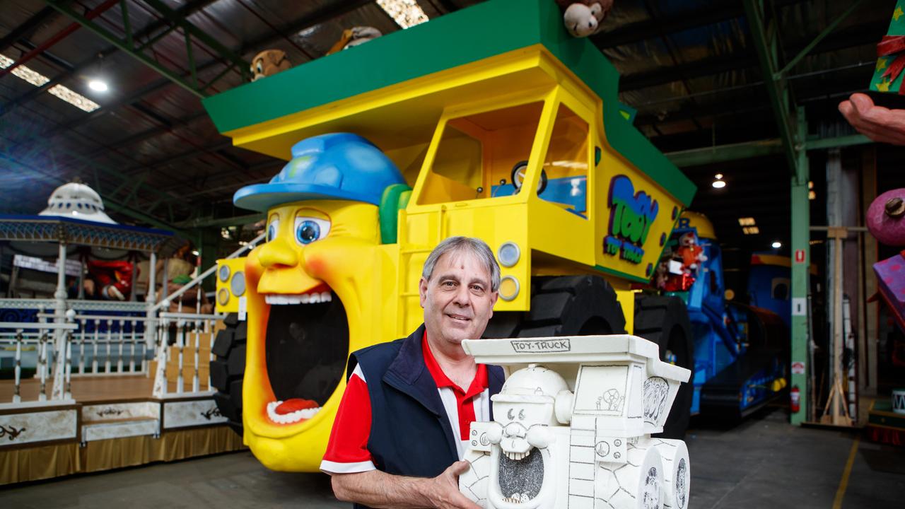 John Barone working on Adelaide’s Christmas Pageant floats for 40 years ...