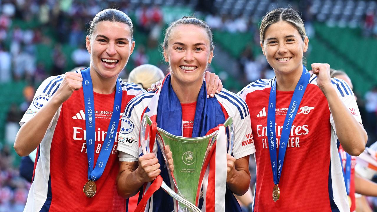 Matildas help Arsenal to shock Champions League title