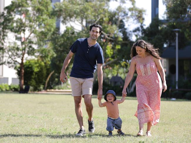 Anthony and Alicia will stay in the Little Bay area once they sell. Picture: Christian Gilles