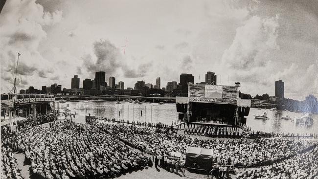 The Opening Day ceremony for Brisbane World Expo 1988.