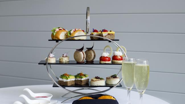 High tea at Coco’s Kitchen + Bar at the Pullman International Cairns is a memorable affair. Picture: Supplied