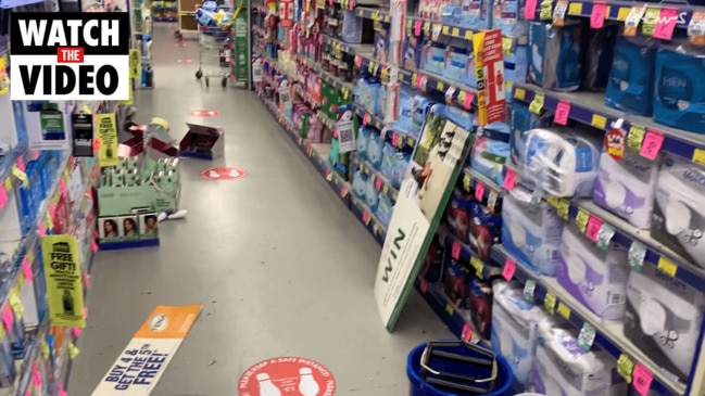 Chemist Warehouse storm damage