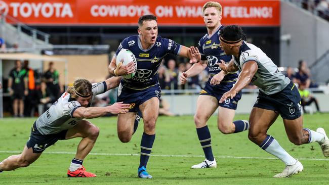 Scott Drinkwater – NRL 2022 RD11 North Queensland Cowboys v Melbourne Storm – Scott Drinkwater – Photo Supplied NRL Images