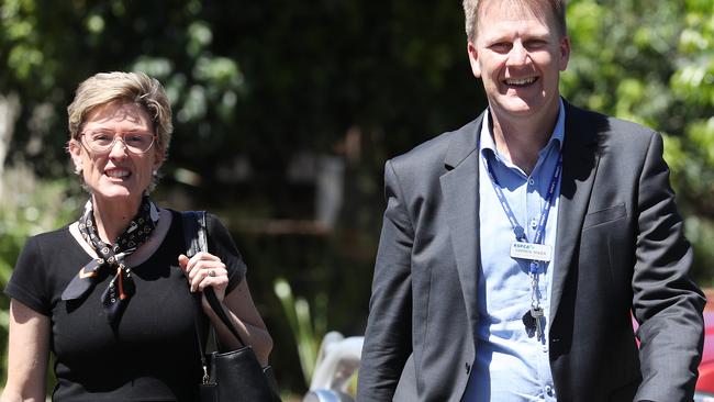 RSPCA chair Justine Hickey and Chief Executive Darren Maier. File picture: Annette Dew