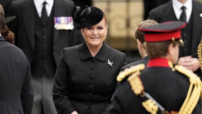 Sarah Ferguson expected to be invited to the Queen’s funeral but not to the King’s coronation. Picture: Getty Images