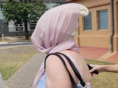 Notorious puppy farmer Kerrie Fitzpatrick outside Elizabeth Magistrates Court on November 26, 2024. Picture: Leah Smith