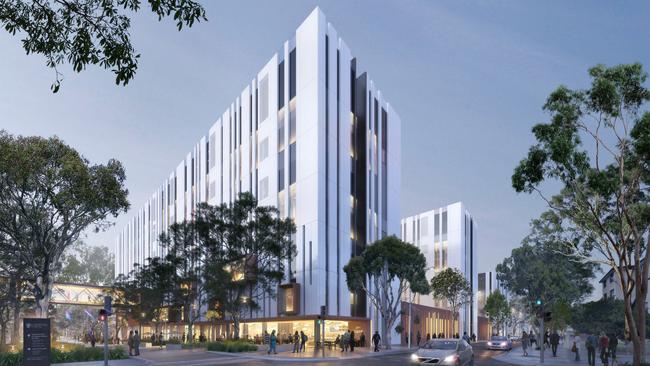 Artist impressions of the $740 redevelopment of Liverpool Hospital. Pictures: Supplied