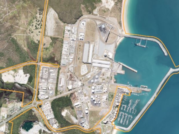 Four industrial sites are currently available for lease at the Port of Mackay. Picture: NQBP