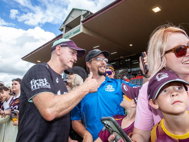 The Broncos are banking on Michael Maguire to finally deliver the club’s first title since 2006 Picture: David Martinelli