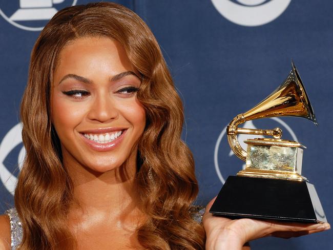 Beyoncé continues to rake in the awards, picking up four Grammys at the 2007 awards. Picture: Bob Riha Jr./Getty Images