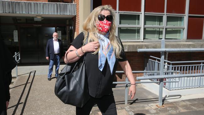 Kathy Jackson leaves court. Picture: Britta Campion / The Australian