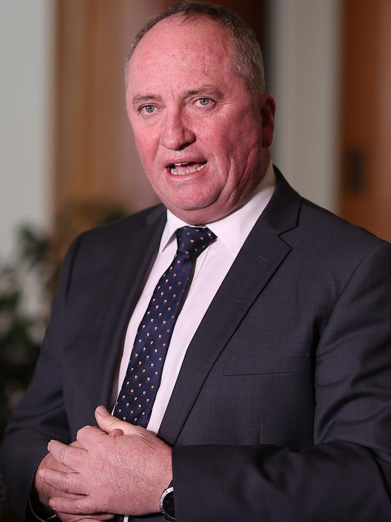 Nationals Leader Barnaby Joyce.