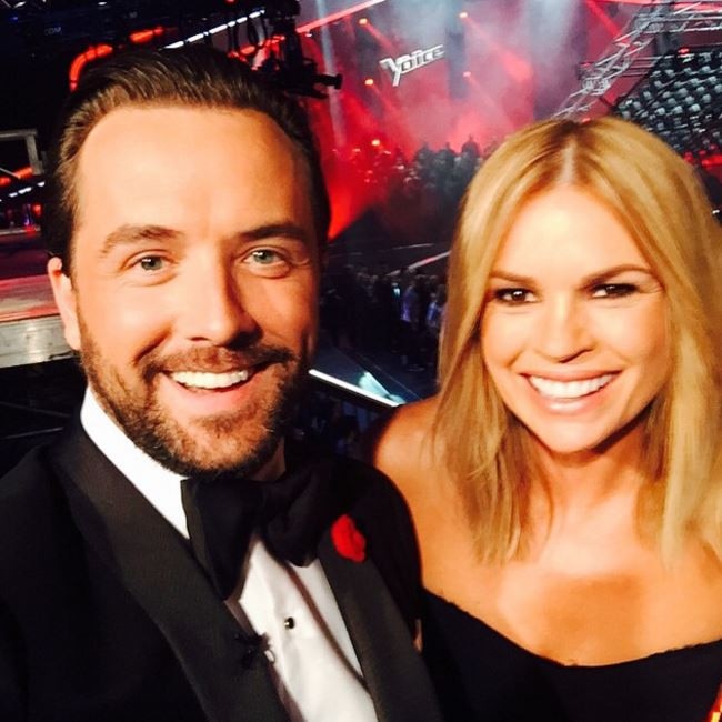 Darren McMullen and Sonia Kruger were co-hosts on The Voice before his abrupt departure in 2015.