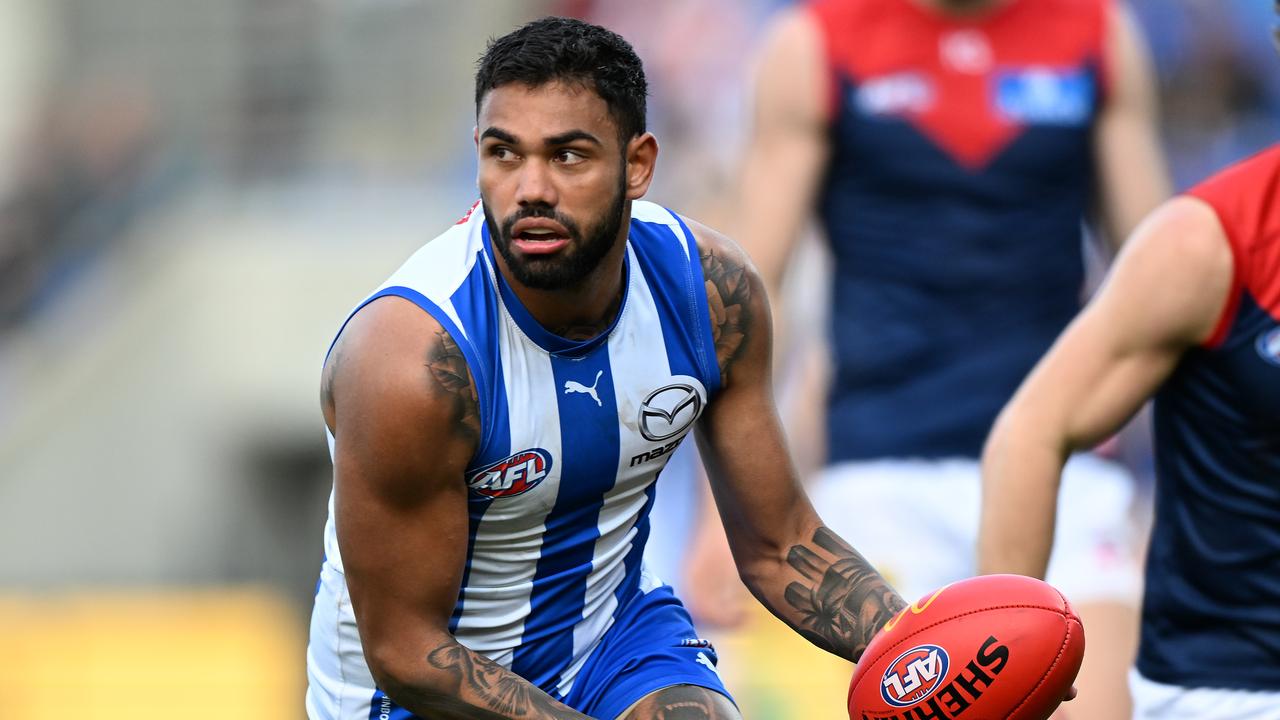 Thomas’ potential return isn’t sitting well with one AFL great. (Photo by Steve Bell/Getty Images)