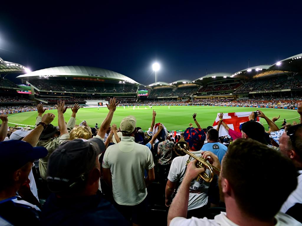 The day-night Test was an outstanding success for Adelaide. Picture: Getty Images