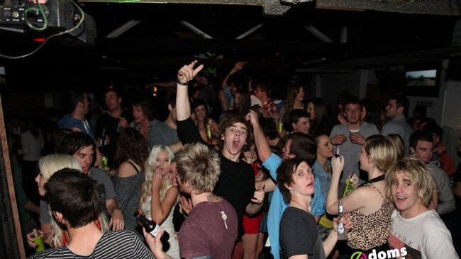 Partygoers at Dom's Nightclub in Mildura in June 2012. Picture: Facebook