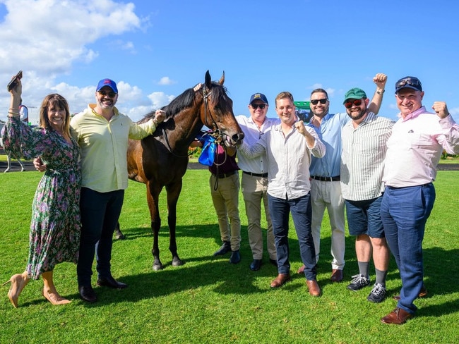 The team with Hell To Pay after winning at the Sunshine Coast on January 4