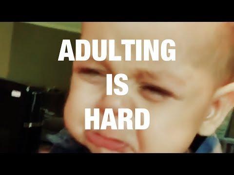 Adulting is Hard: The Downside of Growing Up. Credit - VARIOUS via Storyful