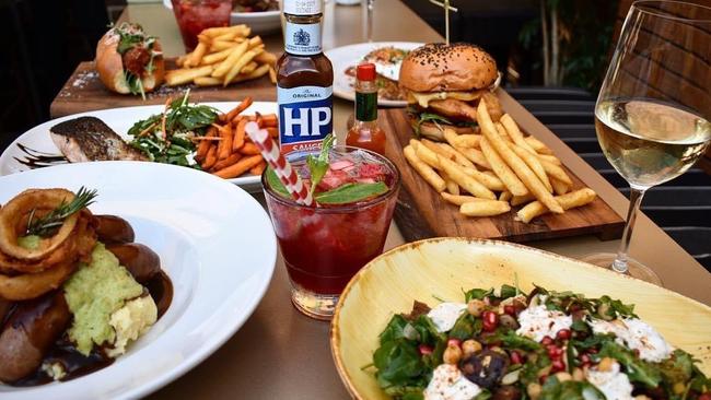 Some of the pub food on offer at the Strawberry Hills Hotel. Picture: Supplied