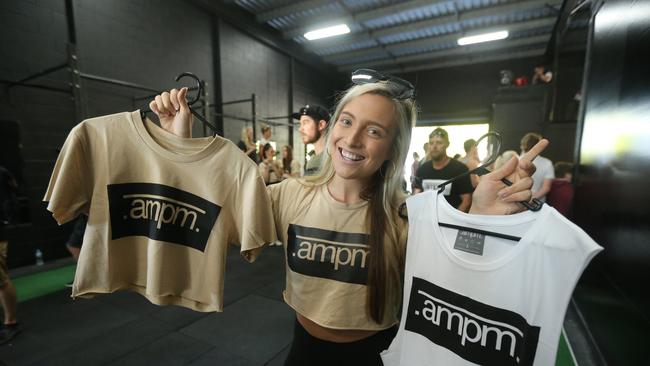 The new AMPM centre also includes a clothing range. Picture Mike Batterham