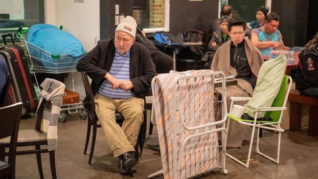 The Salvos Night Cafe accommodates most of the city’s 210 rough sleepers. Picture: Jason Edwards