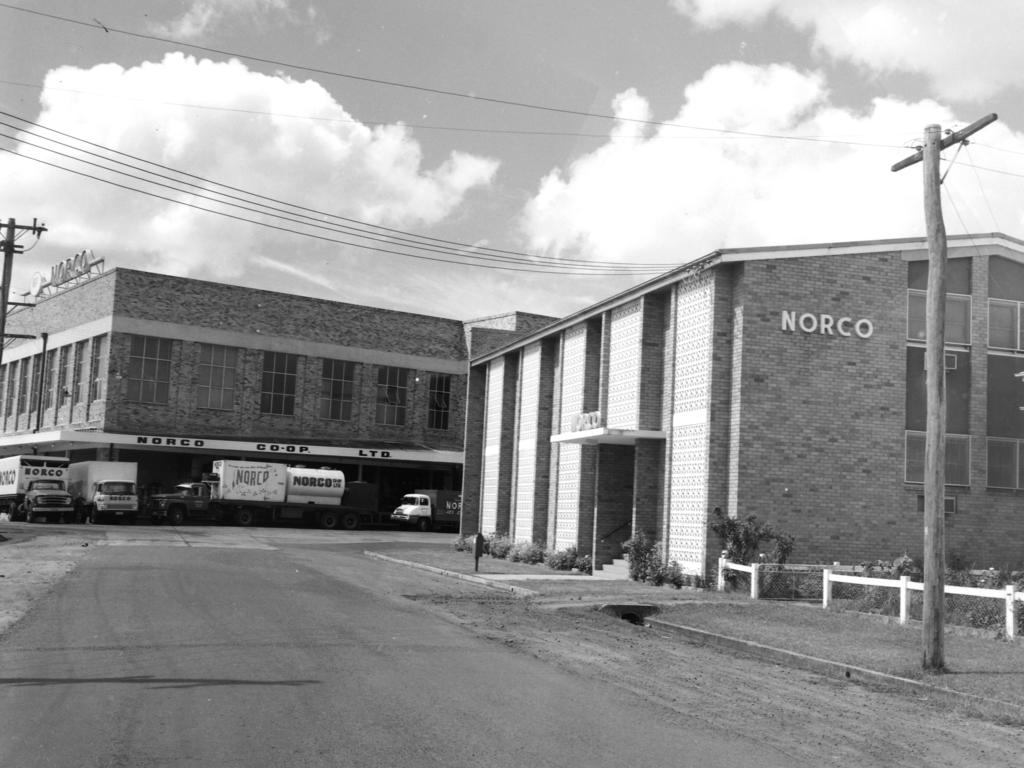 Historic: Norco Norco buildings, South Lismore, circa 1963. Photo The Northern Star Archives