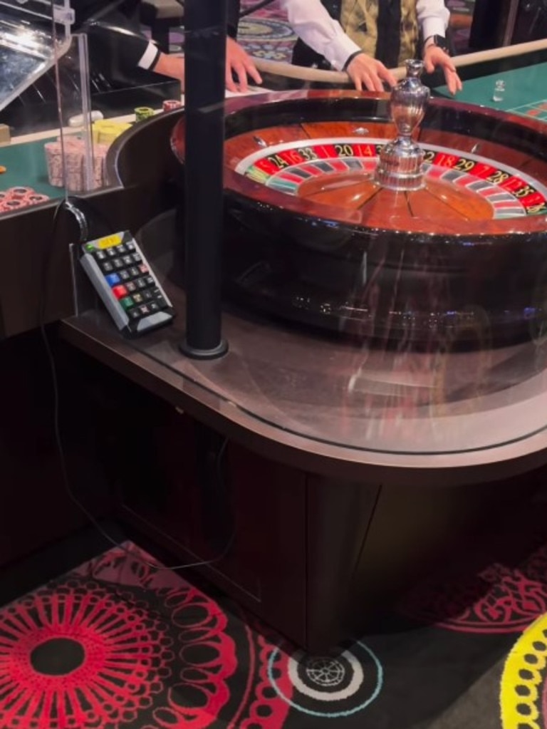 Could only have been better with a win on the roulette tables. Photo: Instagram