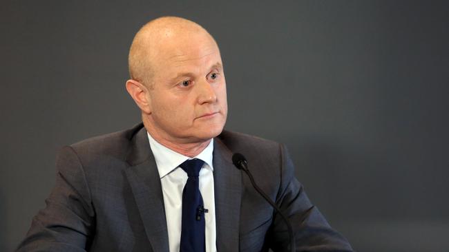 Outgoing CBA chief Ian Narev says the bank is trying to “fix its mistakes”. Picture: James Croucher.