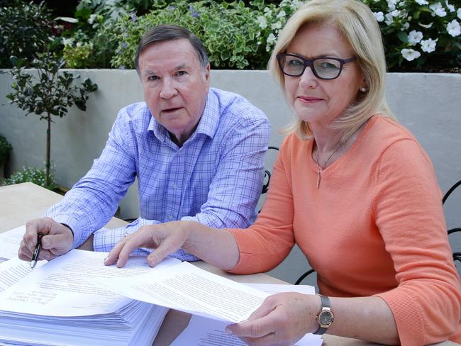 William and Jacquie Tuck are fighting council mergers. Picture: Virginia Young