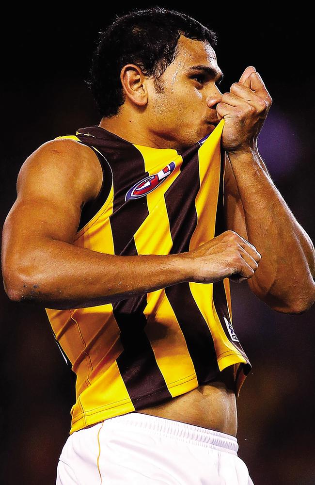 Rioli is not expected to return to Hawthorn training on Wednesday, despite receiving an invitation from the club. Picture: Michael Willson
