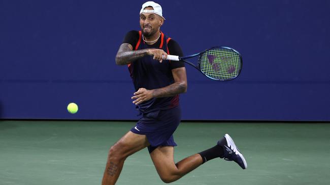 Nick Kyrgios in action. Picture: Getty Images