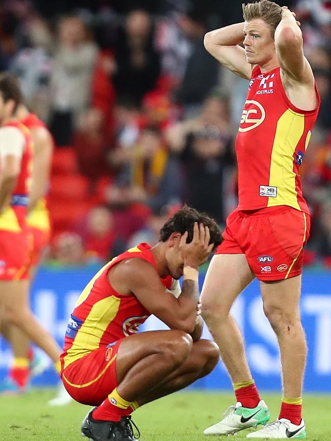 The Gold Coast Suns are battling in non-AFL territory.