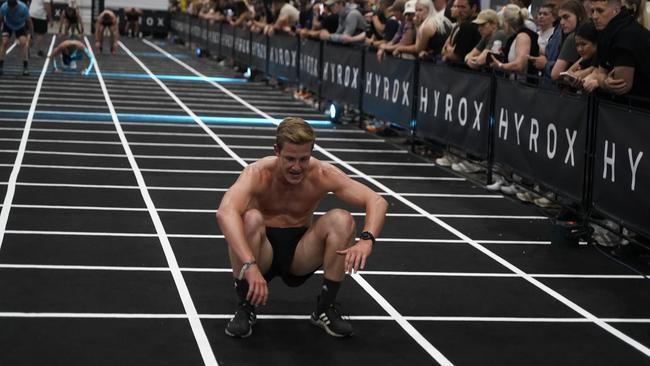 10000 athletes put their fitness to the test in a massive Hyrox competition this weekend (14-15 Dec) at Melbourne Exhibition and Convention Centre. Picture Valeriu Campan