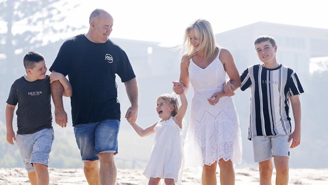 For the Riddell family, Ava’s diagnosis was a difficult, but also a relief. Picture: Sam Ruttyn