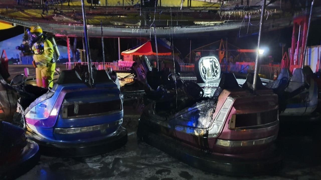 Rosebud Carnival: Dodgem cars destroyed by suspicious fire | Herald Sun