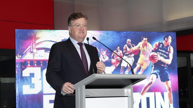 Adelaide 36ers owner Grant Kelley declared the disappointing end to the season as a “line in the sand” moment. Picture: Sarah Reed