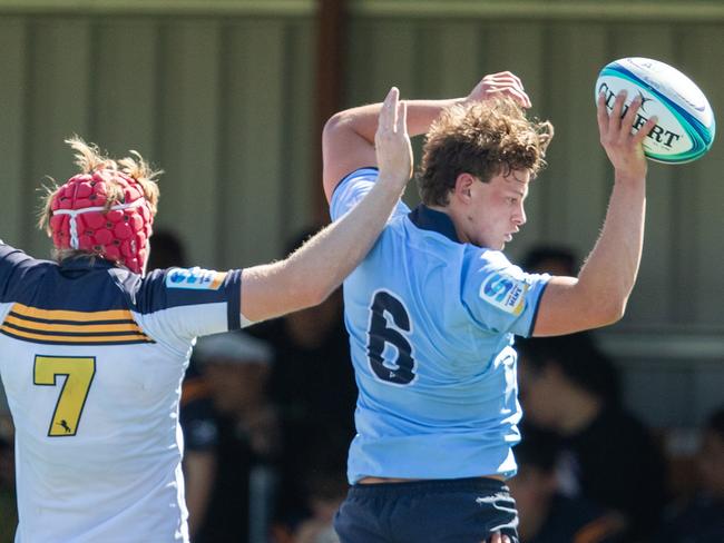 Action from the opening round of the competition. Picture: Rugby Australia