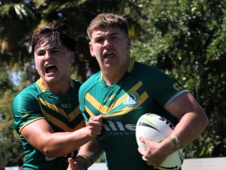 St Brendan's young guns Jay Marsh and Lachlan Anderson will have a big say on the Rockhampton District Secondary Schools Rugby League open final.